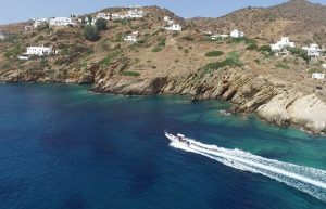 Full Day Private Boat Tour Around Ios Island (8 hrs)