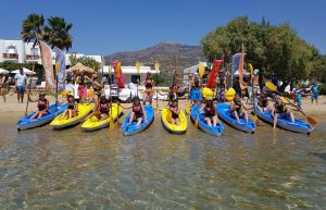 Kanoe Safari Fun Tour in Sifnos Island Cyclades