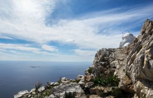 Panagia Kalamiotissa Monastery on top of Kalamos, Anafi